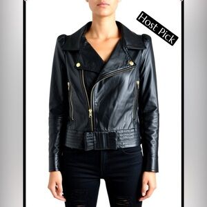 NWT Valentino leather jacket 100% authentic